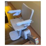 LL - Handicare Stairlift Model 1100 with 16.5 ft Straight Rail Installed 2024