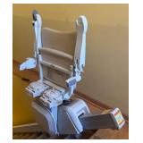 LL - Handicare Stairlift Model 1100 with 16.5 ft Straight Rail Installed 2024