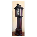 MB - Bombay Company Mantel Clock with World Map Dial
