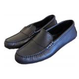 MB - Aquatalia Black Leather Loafers - Size EU 40