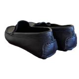 MB - Aquatalia Black Leather Loafers - Size EU 40
