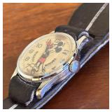 K - Vintage Mickey Mouse Watch by Bradley