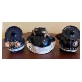 MB - Trio of Vintage Chalkware Mariachi Figures