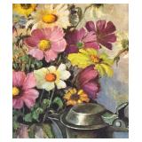 MB - Vintage Floral Still-Life Print by Henk Bos