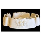 MB - Dresden Four Piece Porcelain Flower Holders