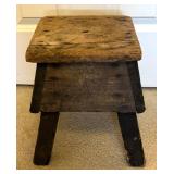 MB - Charming Vintage Wooden Stool
