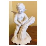 MB - Trio of Dresden Angel Figurines