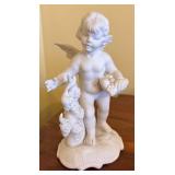 MB - Trio of Dresden Angel Figurines