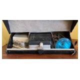 MB - Polaroid Land Camera Automatic 100 with Portrait Attachment 581 and Case