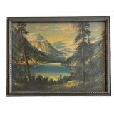MB - Lake Louise Print by William M. Thompson
