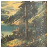 MB - Lake Louise Print by William M. Thompson