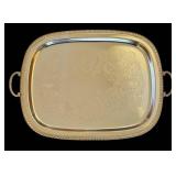 MB - Two Vintage Silver Plate Kensington Serving Trays