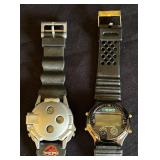 K - The Lost World Jurassic Park & Mystic Lake Alarm Chrono Watches