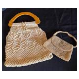 MB - Lovely Vintage Woven & Beaded Handbags