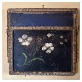LR - Vintage Double-Frame Floral Wall Art