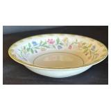 K - Vintage Noritake Elmhurst Floral China Dinner Plates & Bowl