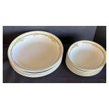 K - Field China Vintage Rose Floral Dinnerware