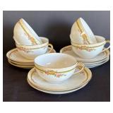 K - Field China Vintage Rose Floral Dinnerware