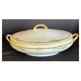 K - Field China Vintage Rose Floral Dinnerware