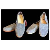 MB - Two Pairs of Toms Shoes Size 8 1/2