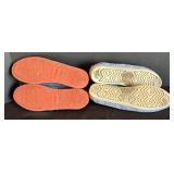MB - Two Pairs of Toms Shoes Size 8 1/2