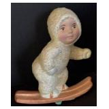 LR - Snow Baby Style Figurines with Backdrop