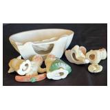 LR - Snow Baby Style Figurines with Backdrop