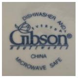 K - Gibson Imperial Braid Dinnerware