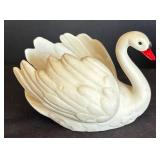 MB - Two Goebel Vintage Swan Candle Holders