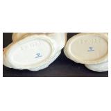 MB - Two Goebel Vintage Swan Candle Holders