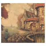 LR - Return of the Shepherd Vintage Print by Louis Haumont