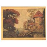 LR - Return of the Shepherd Vintage Print by Louis Haumont