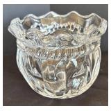 K - Crystal and Clear Glass Decanter, Covered Butter Dish, Bowls and More