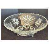 K - Crystal and Clear Glass Decanter, Covered Butter Dish, Bowls and More