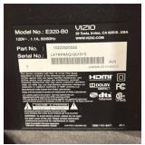 DR - VIZIO 31 inch LED TV Model: E320-B0