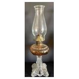 DR - Two Antique Oil Lamps