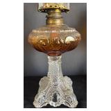 DR - Two Antique Oil Lamps