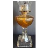 DR - Two Antique Oil Lamps