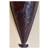 LL - Decorative Wall Vase with Dried Stems