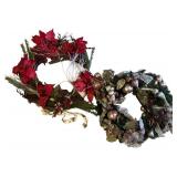LL - Two Festive Wreaths