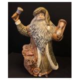LL - Three Santa Claus Figurines