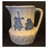 LL - Antique Dutch Salt-Glazed Pitcher