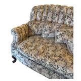LL - Vintage Floral Damask Sofa - Includes Accent Pillows