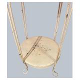 LR - Vintage Wash Stand with Peach Pink Pitcher & Basin