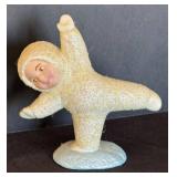 LR - Snow Baby Style Figurines Set with Arched Backdrop