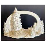 LR - Snow Baby Style Figurines Set with Arched Backdrop