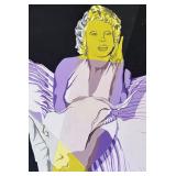 MB - Marilyn Monroe Original Unframed Painting