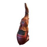 LL - Vintage Leather Elephant Decanter