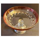 LL - Vintage Indiana Glass Compote Dish