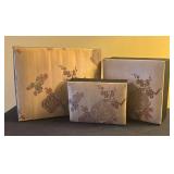 LL - Three Lovely Vintage Jewelry Boxes